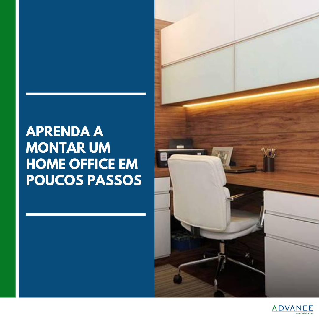 Como montar um home office – passo a passo