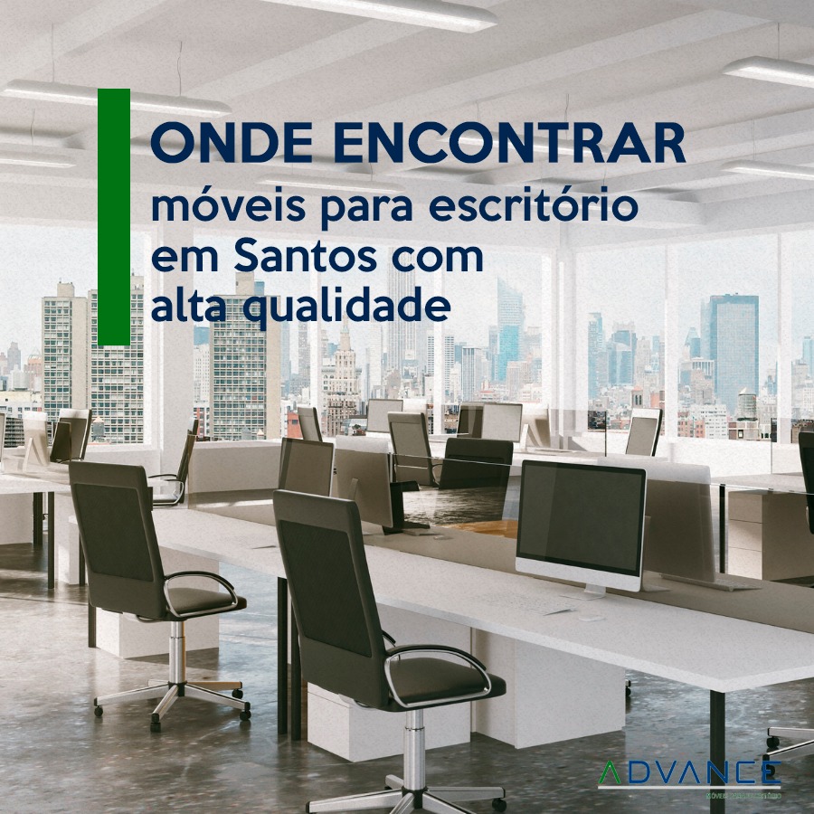 Móveis para escritório em Santos – onde comprar