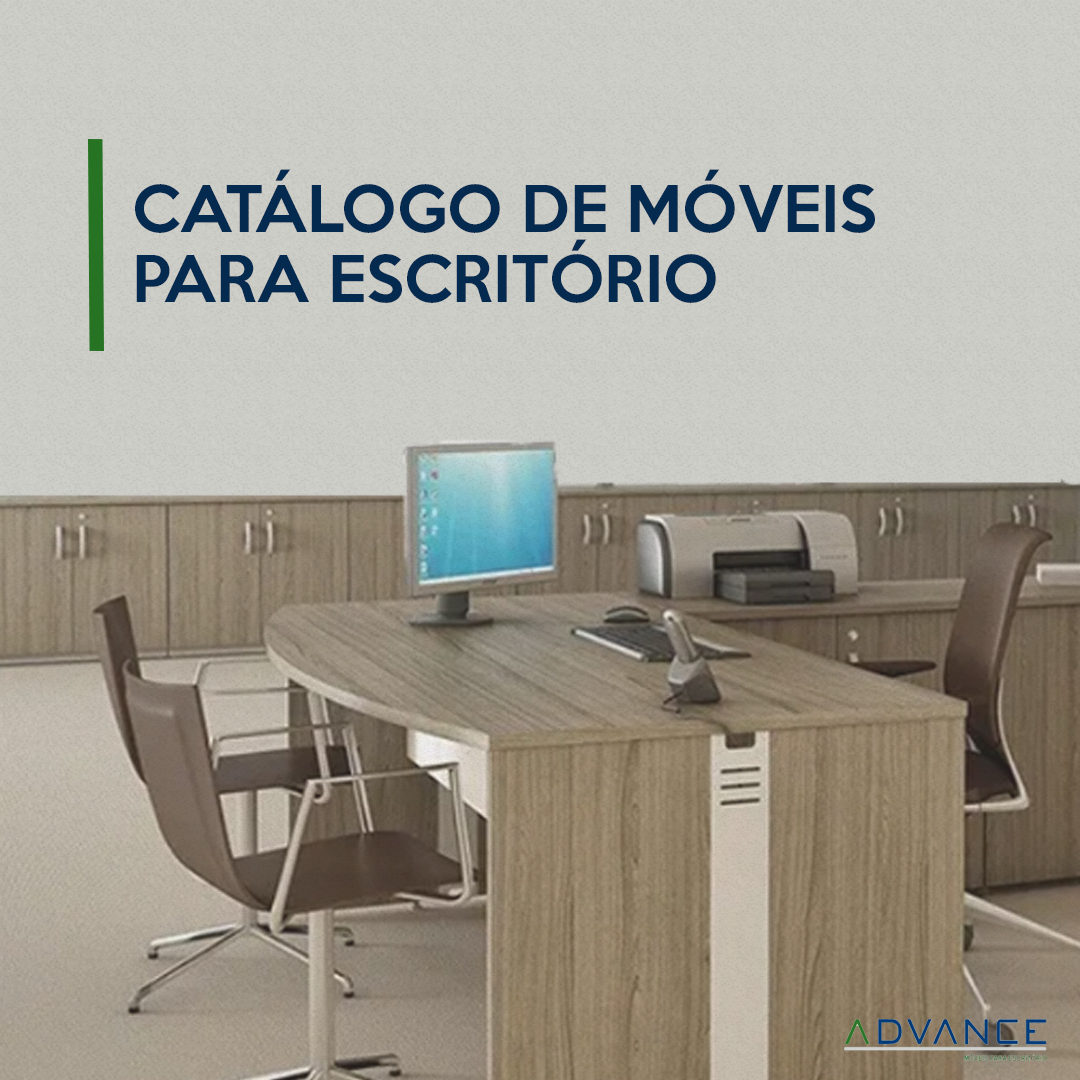 catálogo de móveis para escritorio