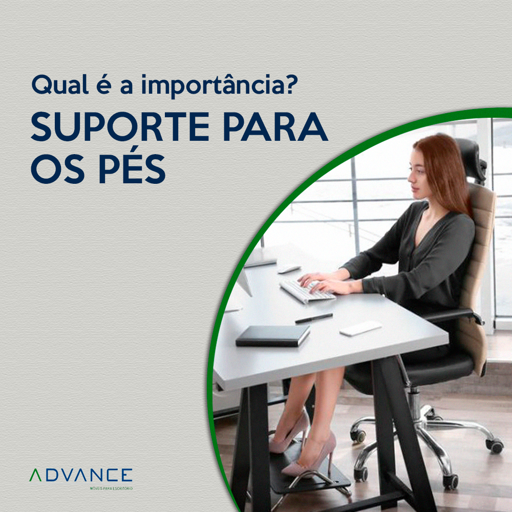 Suporte para os pés – qual é a importância?