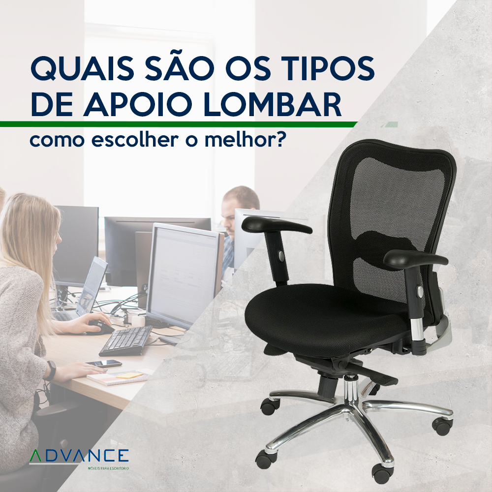 Apoio lombar: Saiba quais são os tipos e como escolher o melhor