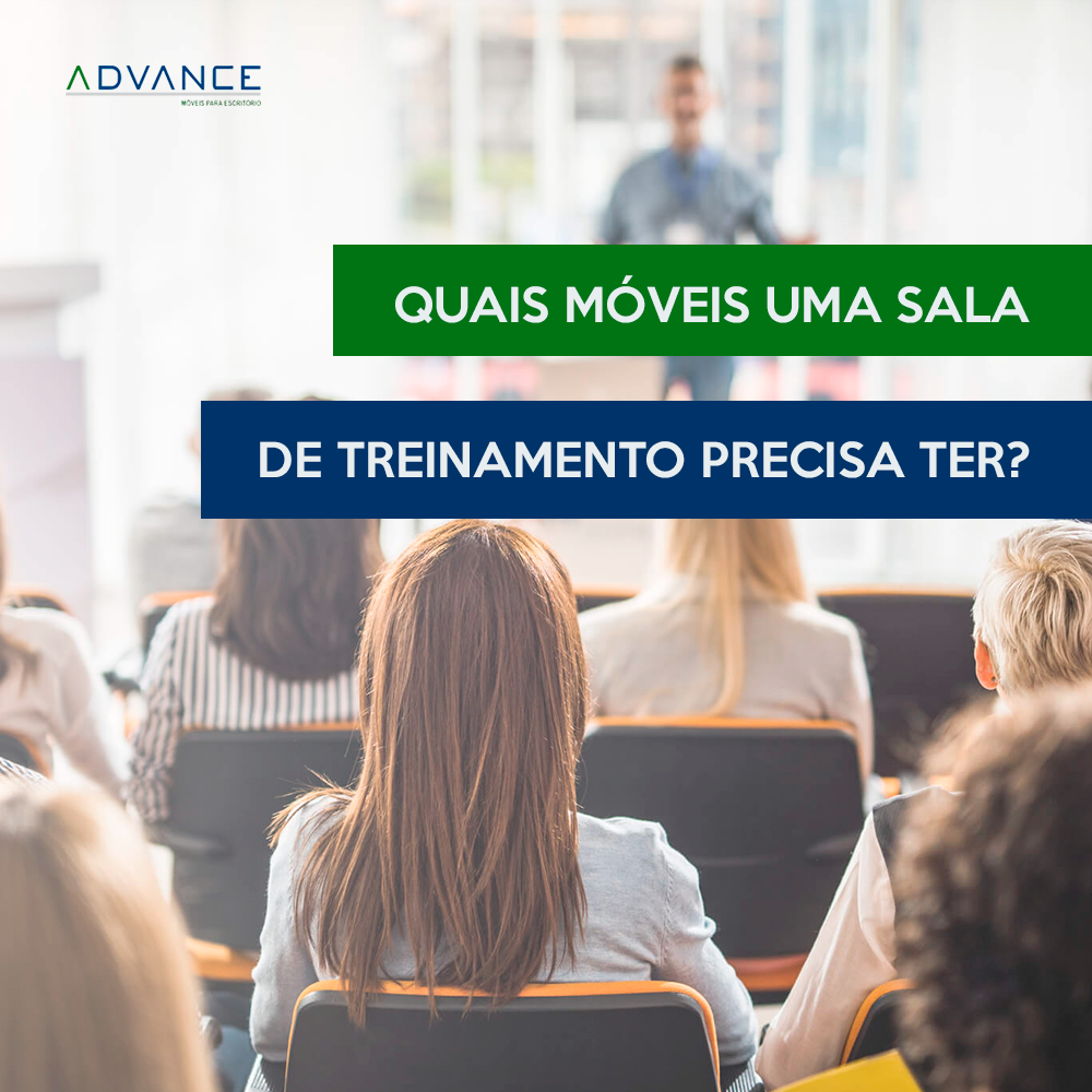 Quais móveis uma sala de treinamento precisa ter?