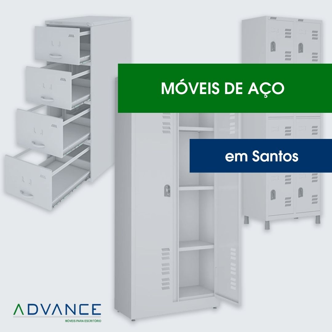 Móveis de aço em Santos