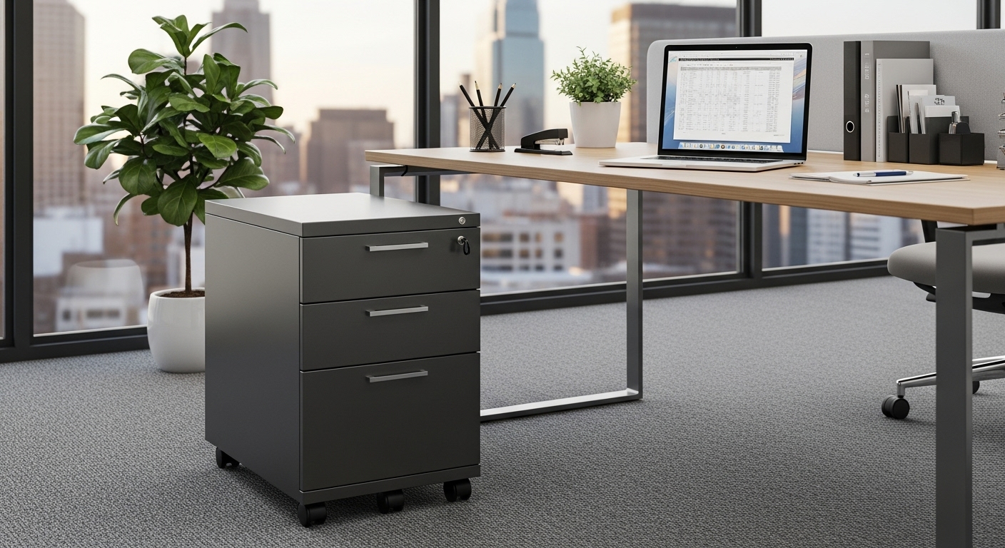 5 motivos para ter um gaveteiro patins no seu escritório (e transformar a organização do dia a dia)